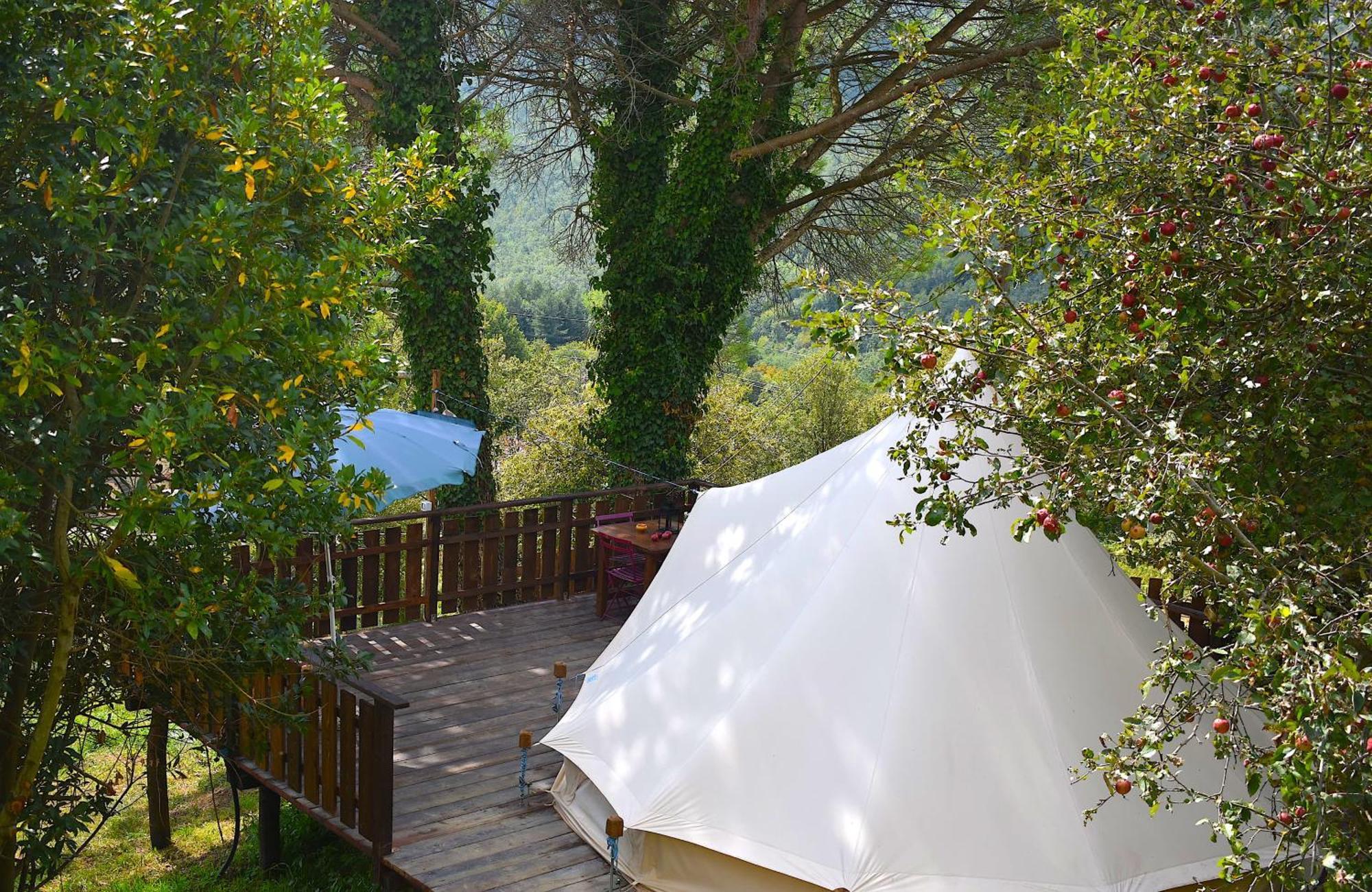 Podere Di Maggio - Glamping Tent 3 Санта-Фйора Екстер'єр фото